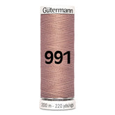 Gutermann garen | 200m | 991 oud roze naaigaren GM - 200 - 991 - OUD - ROZE 4008015035501